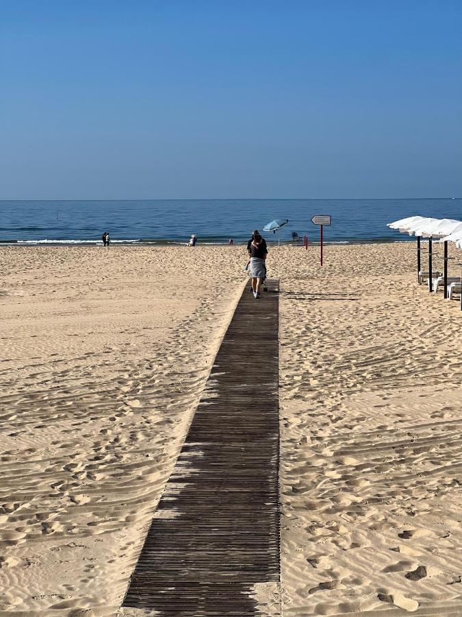 Pe No Mar - Monte Gordo Apartment Bagian luar foto